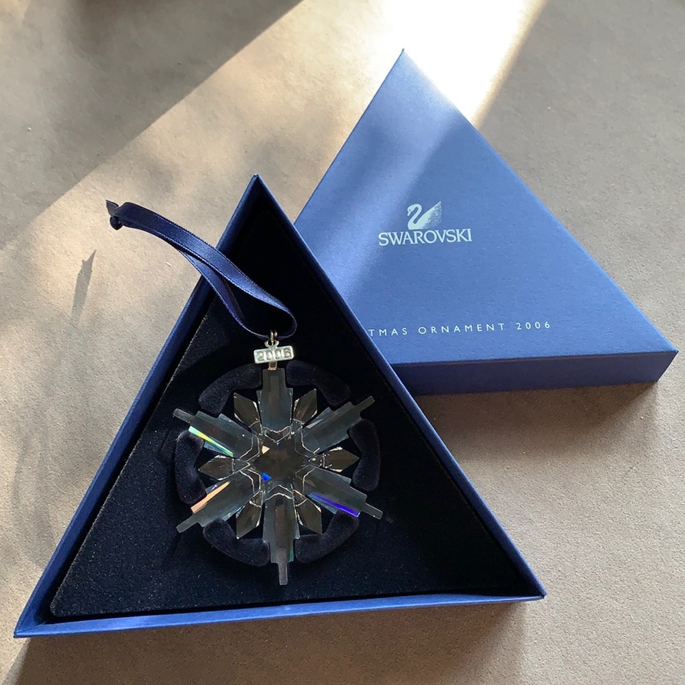 SWAROVSKI 2006 Christmas Star Ornament